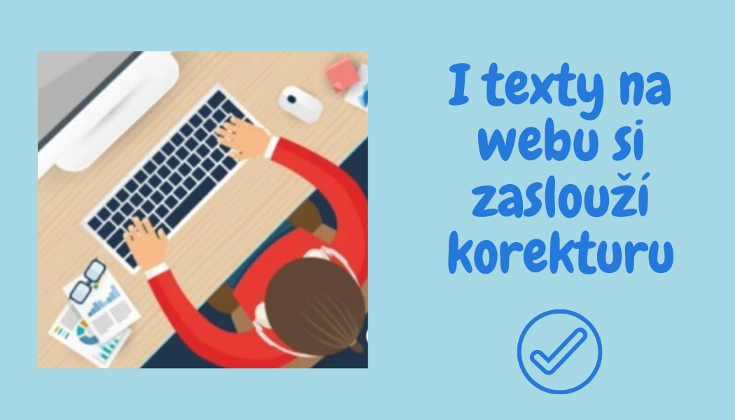 korektura webových stránek